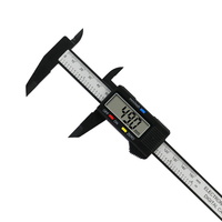150mm 100mm 6 Inch Electronic Digital Caliper Carbon Fiber Vernier Caliper Gauge Micrometer Digital Ruler Measuring Tool