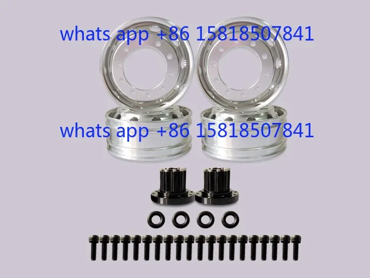 JDM-61 Still Point 1:14 Tractor Container Truck Container Simulation Truck Rear Narrow Wheel Hub