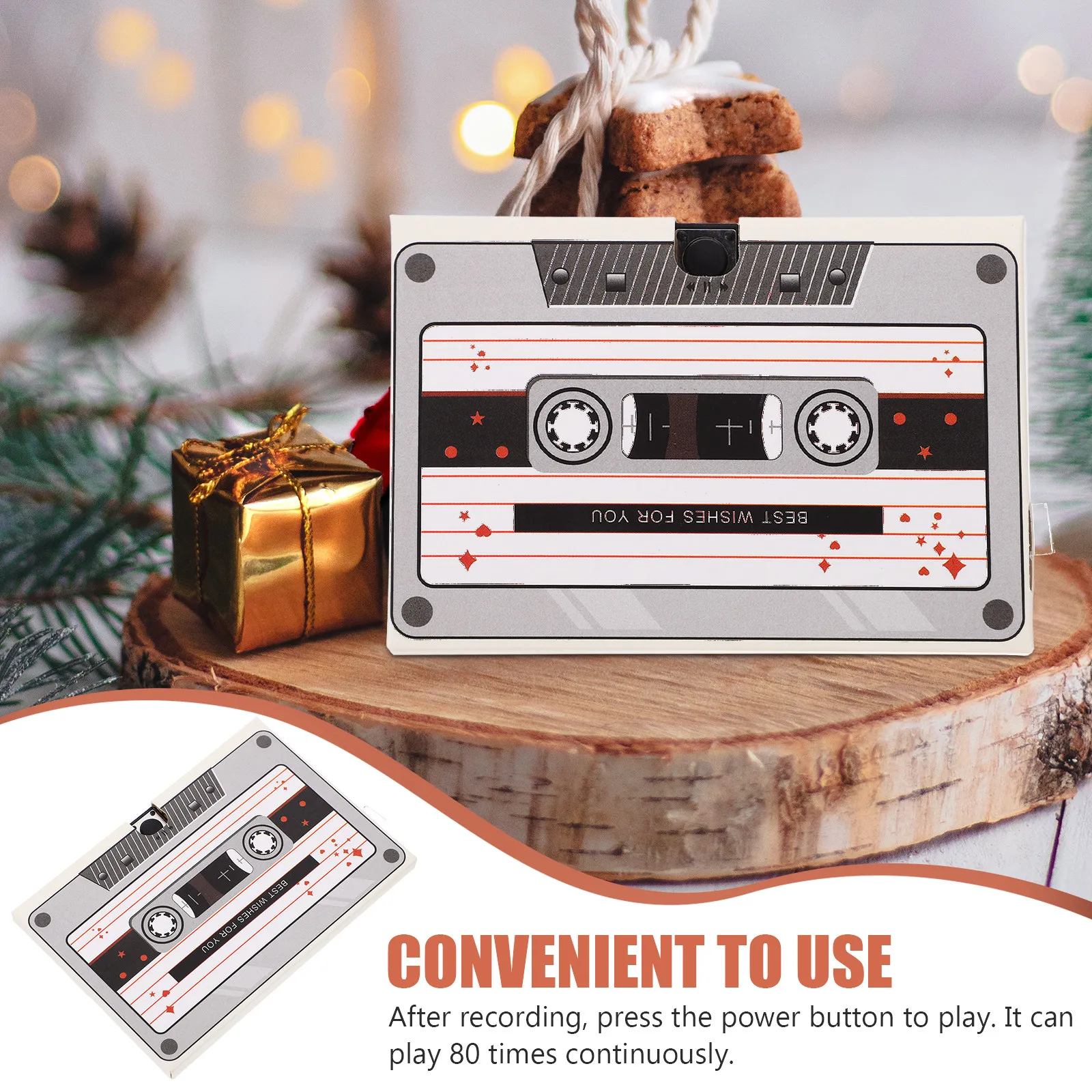 

Музыкальная записываемая карта с функцией быстрого записи, нажмите кнопку для записи до 30 секунд, воспроизведение до 80 раз.