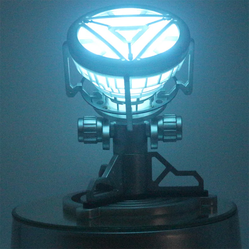 

Marvel Avengers Iron Man Ark Reactor Mk6 Chest Light Figure Remote Control Luminous Ornament