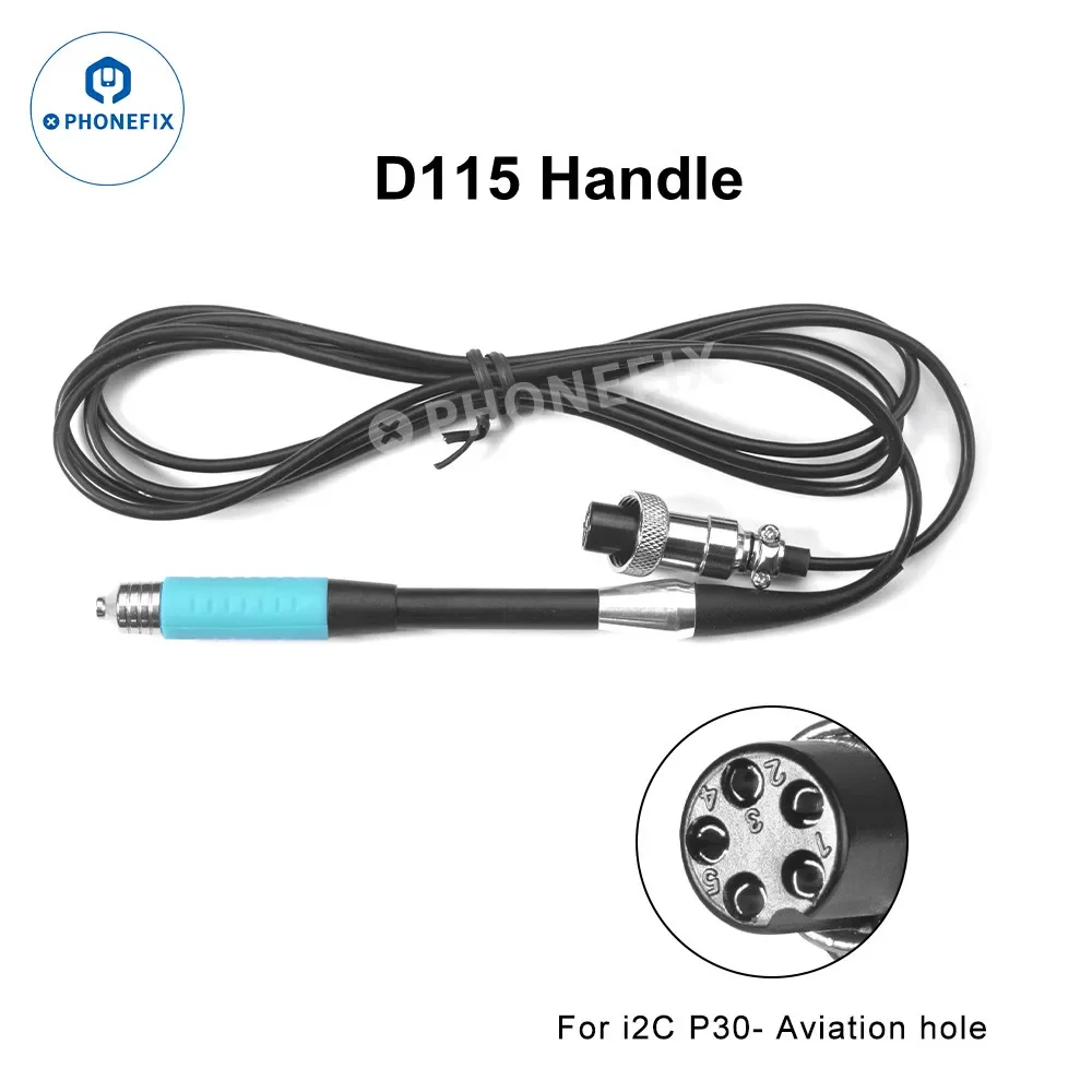 i2C Soldering Station Handle D115/ D210/D245 Support D210 D245 D115 Soldering Tip Welding Tools P30S/2SDN Welding Station Handle