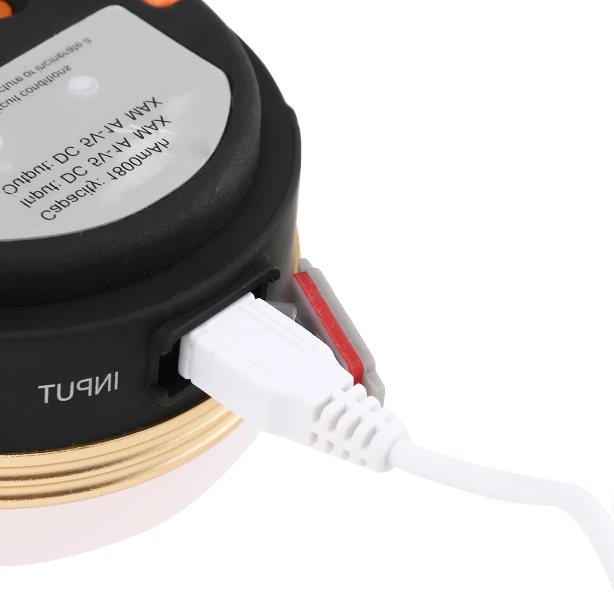 

1 LED Lamp 70x70mm White Rechargeable Foldable Hook Magnetic Backside Camping Hiking Home Shop Lighting Waterproof