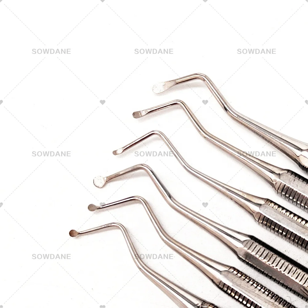 

Q Double Ends High Quality Lab Excavator Spoon Tooth Cleaning Tool Stainless Steel Manual Dentist Excavation Elevator Tools