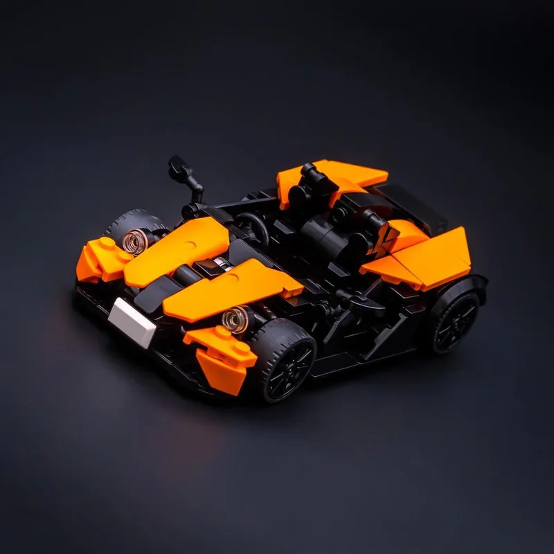 254 Uds. MOC personalizar Speed King Series KTM x-bow supercoche modelo de carreras bloque de construcción tecnología creativa montaje DIY regalo