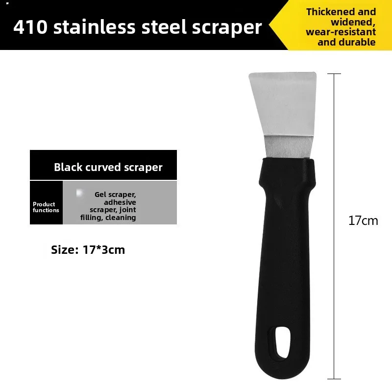 스테인리스 스틸 주방 청소 스크레이퍼 다기능 도구 커피 얼룩 및 기타 가정용 표면 청소용