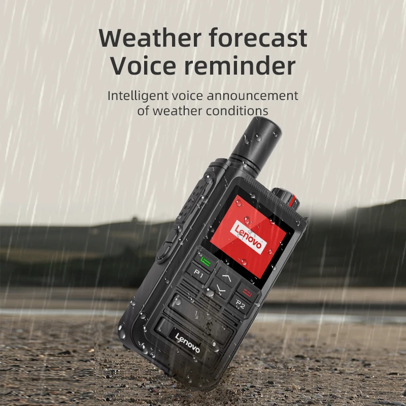 Lenovo MC-690 Drop Shipping 5000km 2.4 Inch Wth Keypad Walkie Talkie Poc Radio with Global Sim Card Smart Esim Internacional