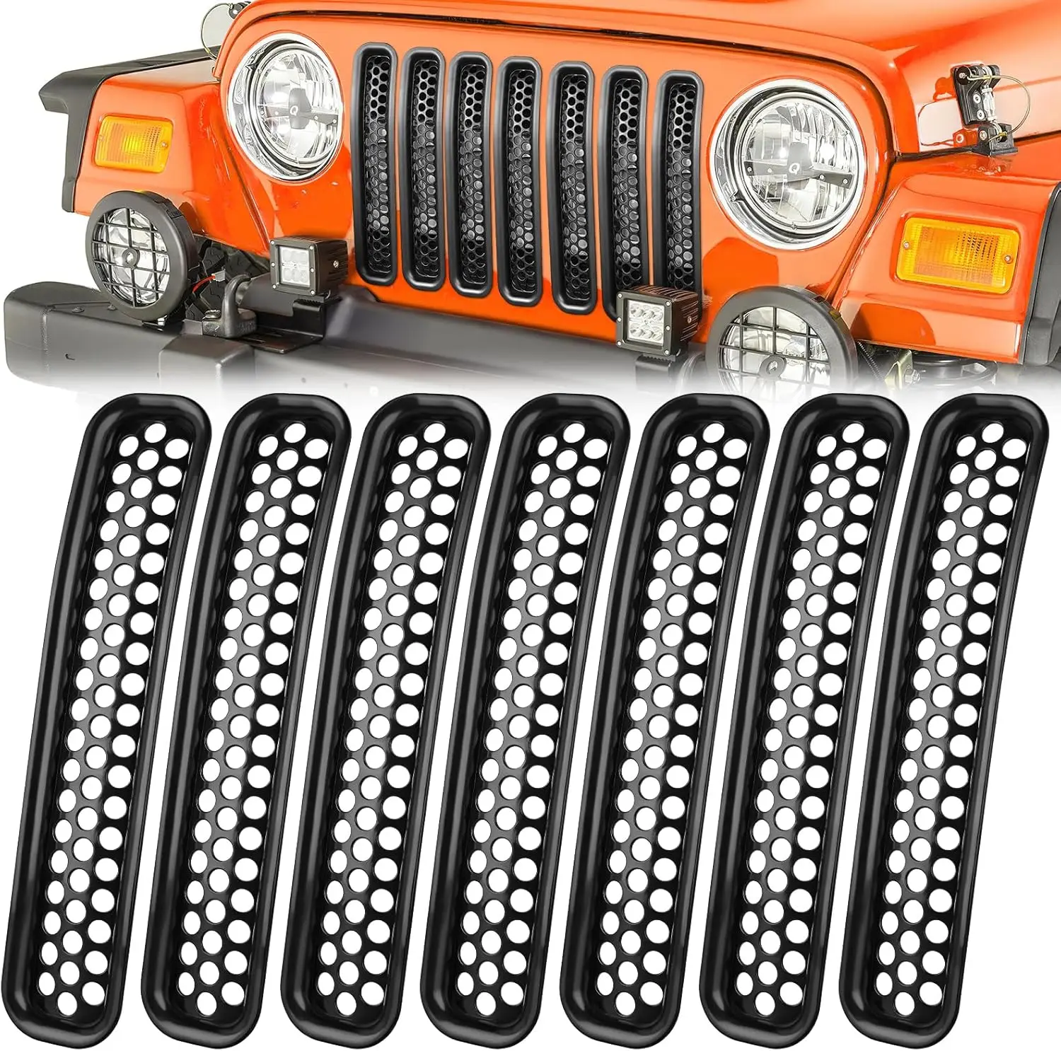 Jeep Wrangler 7Pcs …