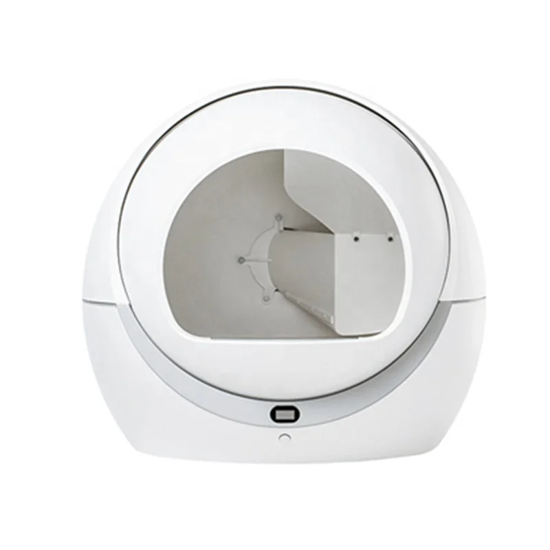 Pet supplier Home decor cat  box cat toilet automatic cleaning of cat  tray  flush auto tofu