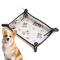 Dog Ice Mat Double-Sided Dog Cooling Mat Washable Pet Supplies Sleeping Pad For Crate Bed Indoor Outdoor Floor Car Seats