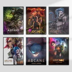 Arcane Steam Punk Anime Tv Series Print Art Poster League of Legends Canvas Painting Decor Wall Picture