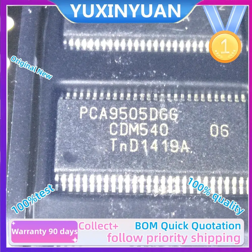 1PCS And New Original  PCA9505DGG PCA9505 TSSOP YUXINYUAN IC IN STOCK 100%Test