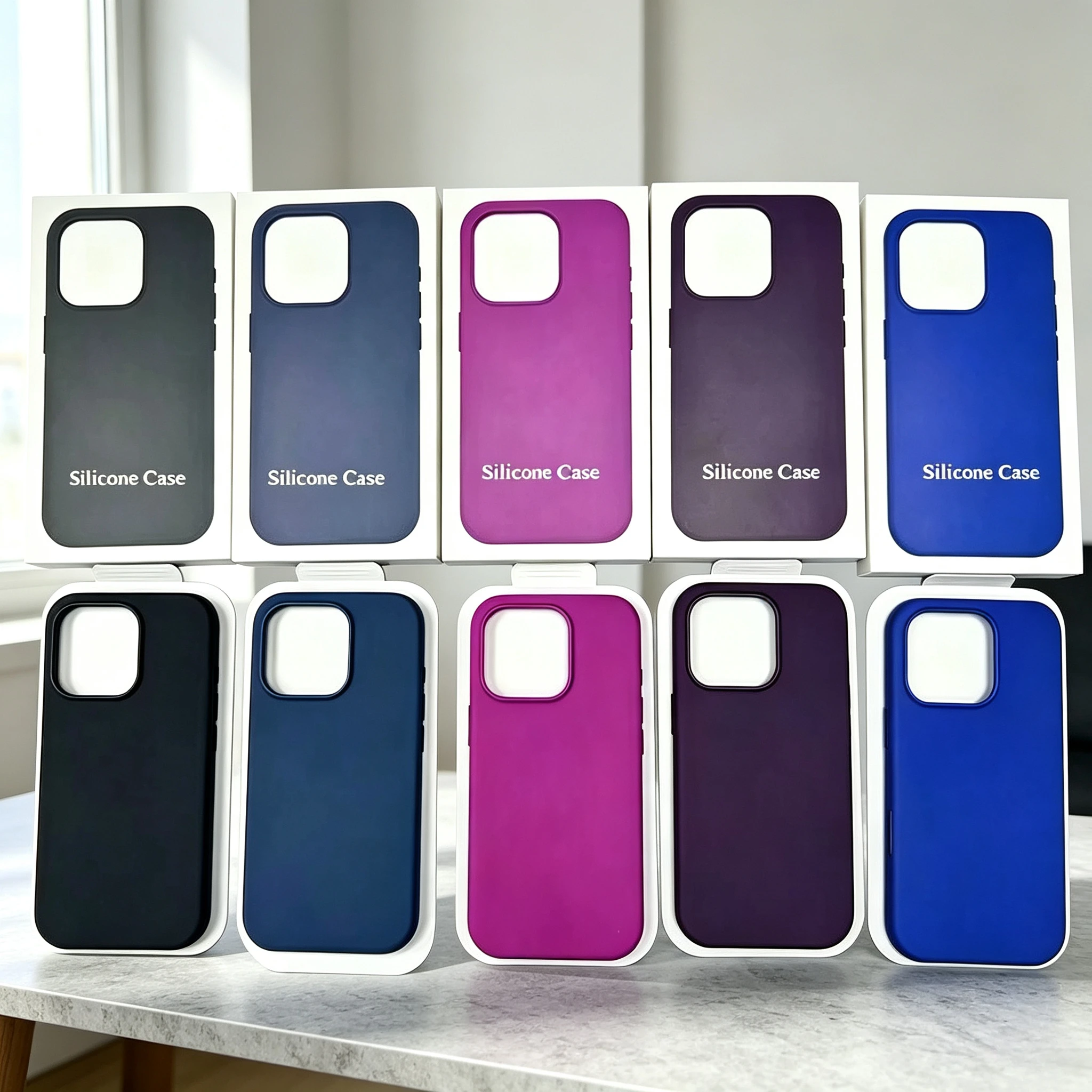 Liquid Silicone Magnetic Phone Case - Official 1:1 Liquid Silicone Case for