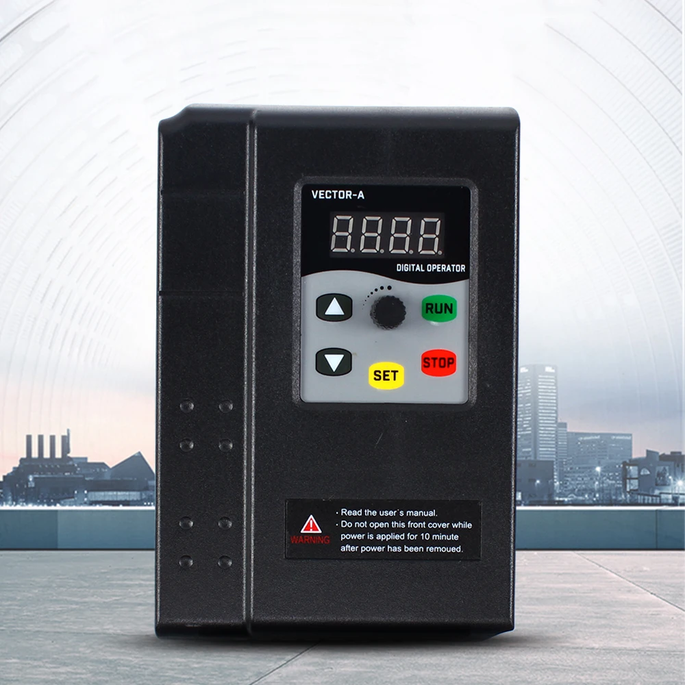 3 Phase Variable Frequency Drive ABS 380V 8-way Protection System V/F Control for Fan/Pump/Machine/Equipment