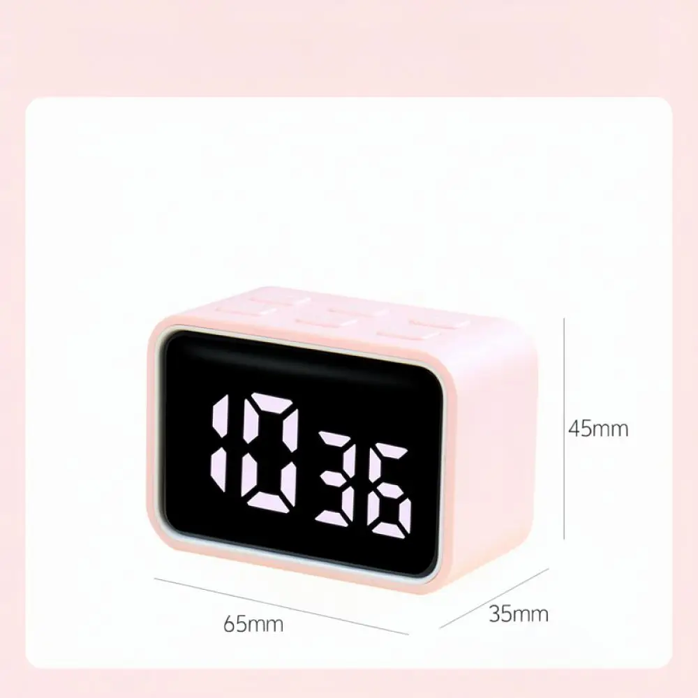 Electronic Digital Timer LED Rechargeable Clock Silent Countdown Reminder For Library Study Room Exam Time Management Tool