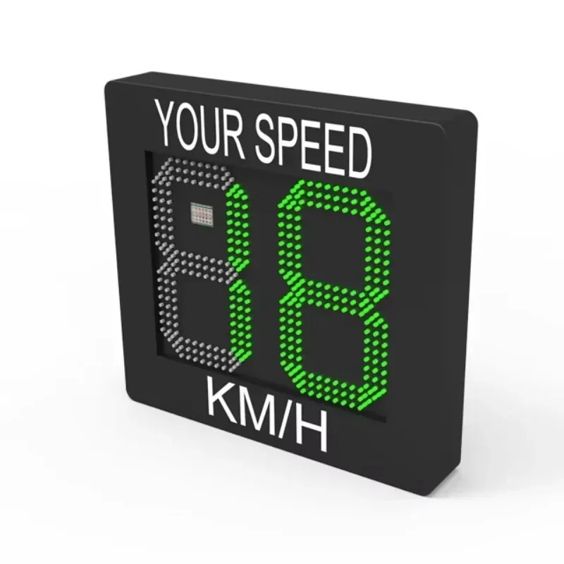 Speed Indicator Device Traffic Solar Radar Speed Detector Signs Slow Down Traffic Signs Car Speed Radar
