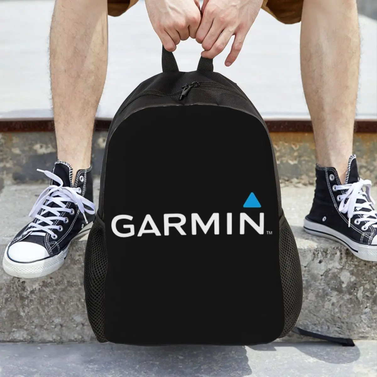 Official Garmin Original Merchandise Classic Backpack Hot Sale Daypack Children BookBag School Bag Shoulder Bags for Men Women