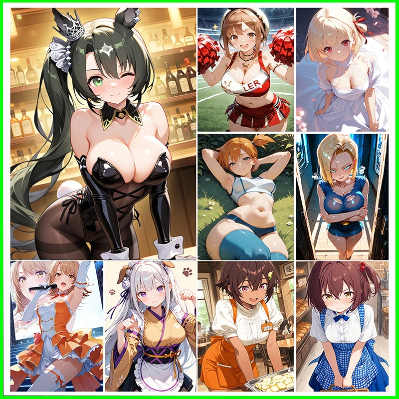 

Anime Character DIY Collectible Card Pikachu Charmander Melony Lana Red Laser Flash Card Boy Play Toys Christmas Birthday Gift