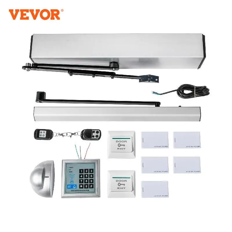 VEVOR Automatic Door Opener Kit 120° Opening Hotel Office Door Operator 50W Auto Sliding Pocket Door Closer Swing Door Opener