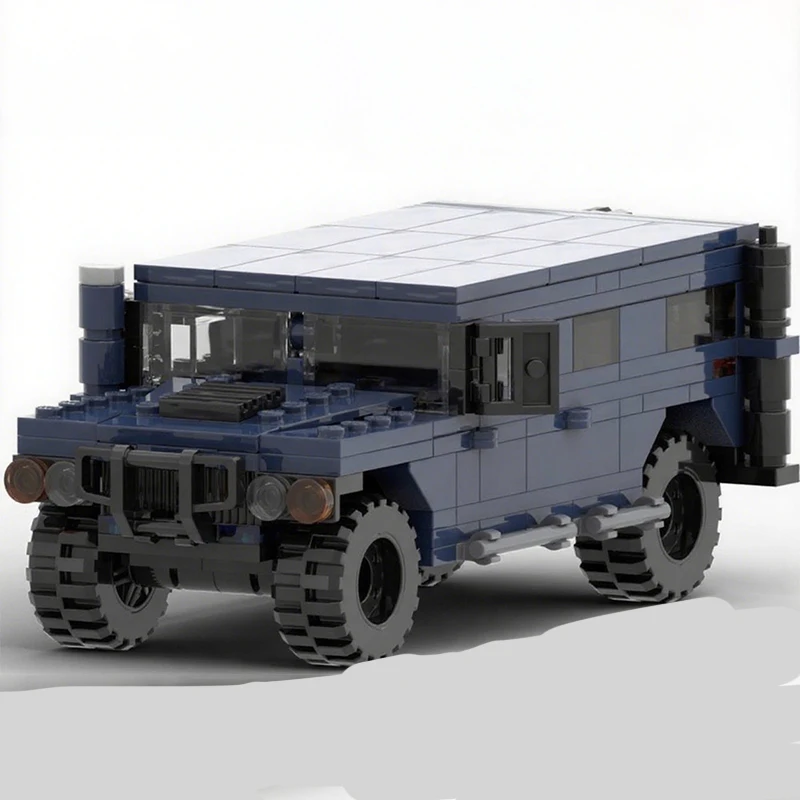 

275pcs MOC URO VAMTAC Policia National Creator Designer Sets Model Building Blocks Architecture Toys Christmas Gifts Education