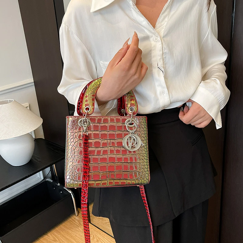 

Высококачественный стильный мини-сумка-клатч, элегантная кожаная классическая дизайнерская сумка для женщин, однотонная большая вместимость