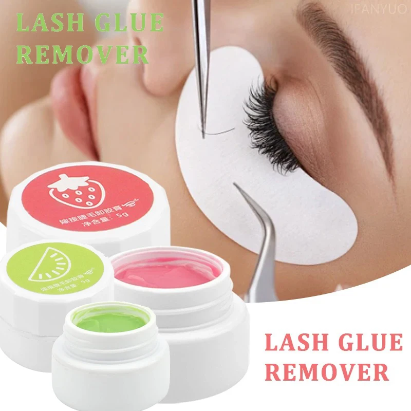 Eyelash Glue Remover Cream Professional Quick Unload Adhesive Zero Stimulation Ultra-Fast Cleaning Remover Cream Makeup Tools