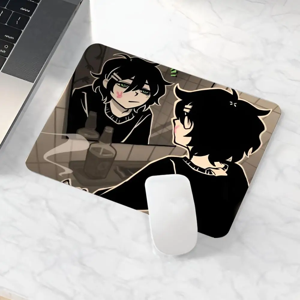 The C-Coffin Of A-Andy And L-Leyley Mouse Pad Game Mause Pads Laptops Small Wrist Protector Supplies Luxury Notebook Accessories