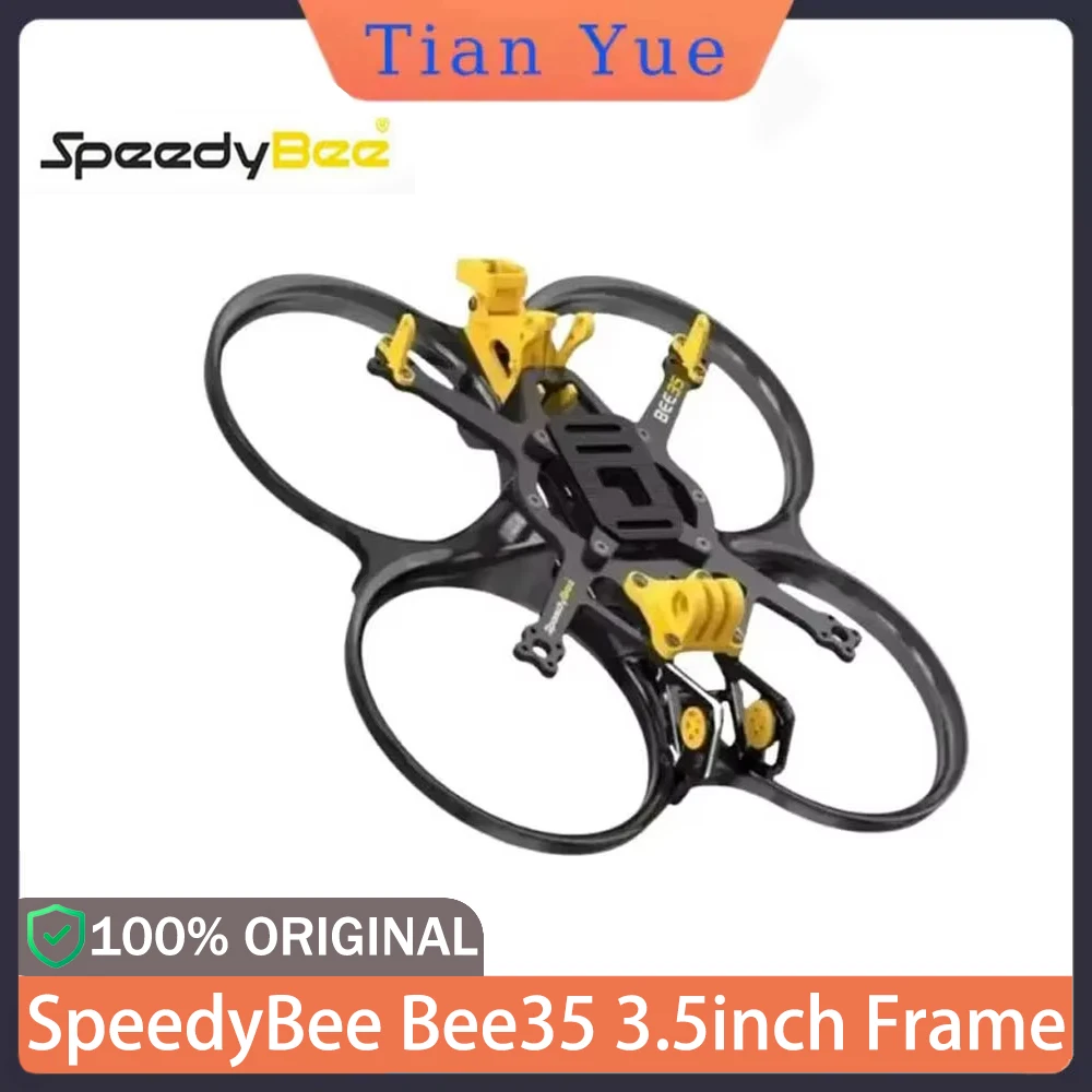 

SpeedyBee Bee35 3.5" 3K Carbon Fiber Frame 153mm Wheelbase Ultralight for FPV Freestyle Cinewhoop Drone Quadcopter DIY Parts