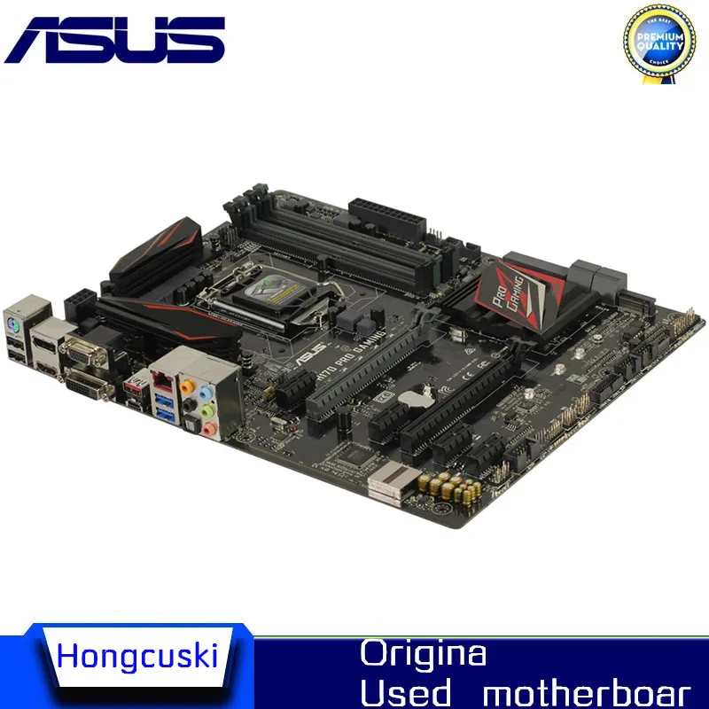 For ASUS H170 PRO GAMING LGA1151 Used original motherboard Socket LGA 1151 DDR4 64G H170 Desktop Motherboard