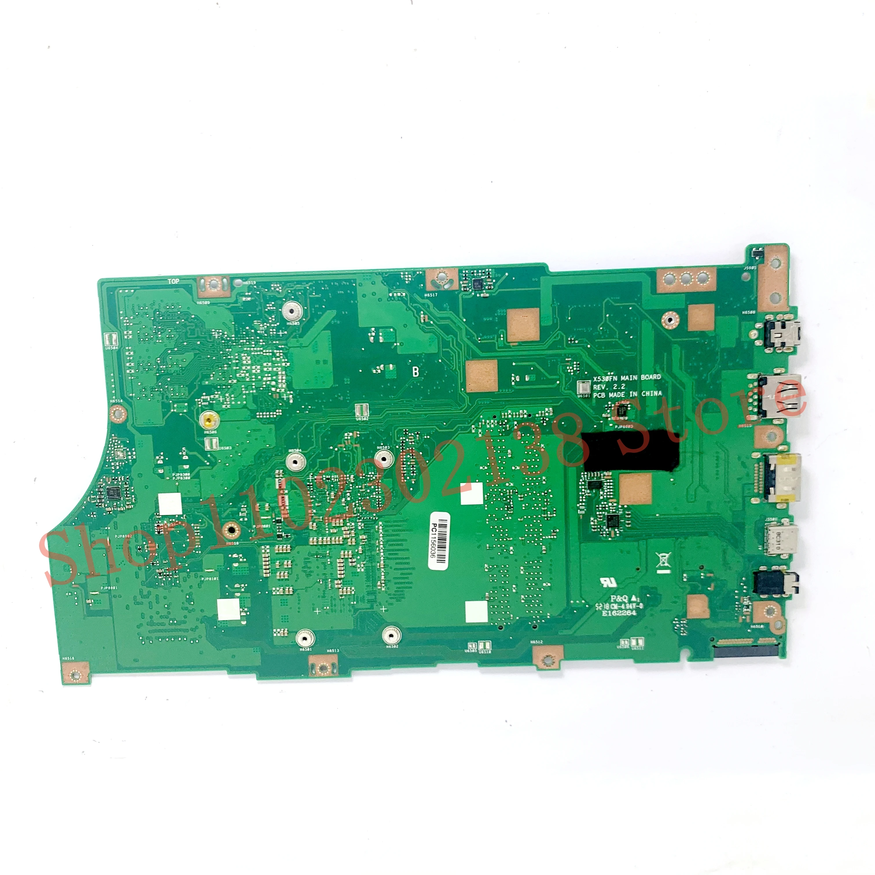 X530FN REV.2.2 Con SREJQ I5-8265U CPU Scheda madre di alta qualità per ASUS VivoBook X530FN Scheda madre del computer portatile 100% completamente funzionante bene