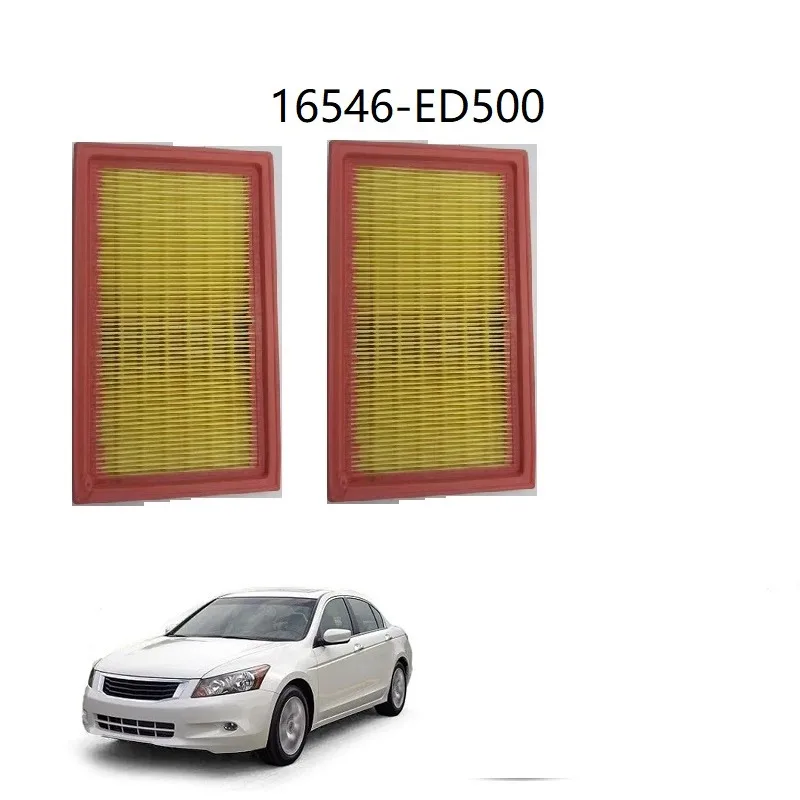 

2pcs Air Filter for INFINITY Q50 3.7 Q50 Hybrid 2013- 16546-ED500 16546ED500-C148 C2340/1
