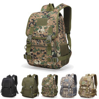 Tactical Camouflage Backpack Tactical MOLLE Outdoor Sports Travel Game Backpack School Bags Kids Hunting Rucksack Assault Pack