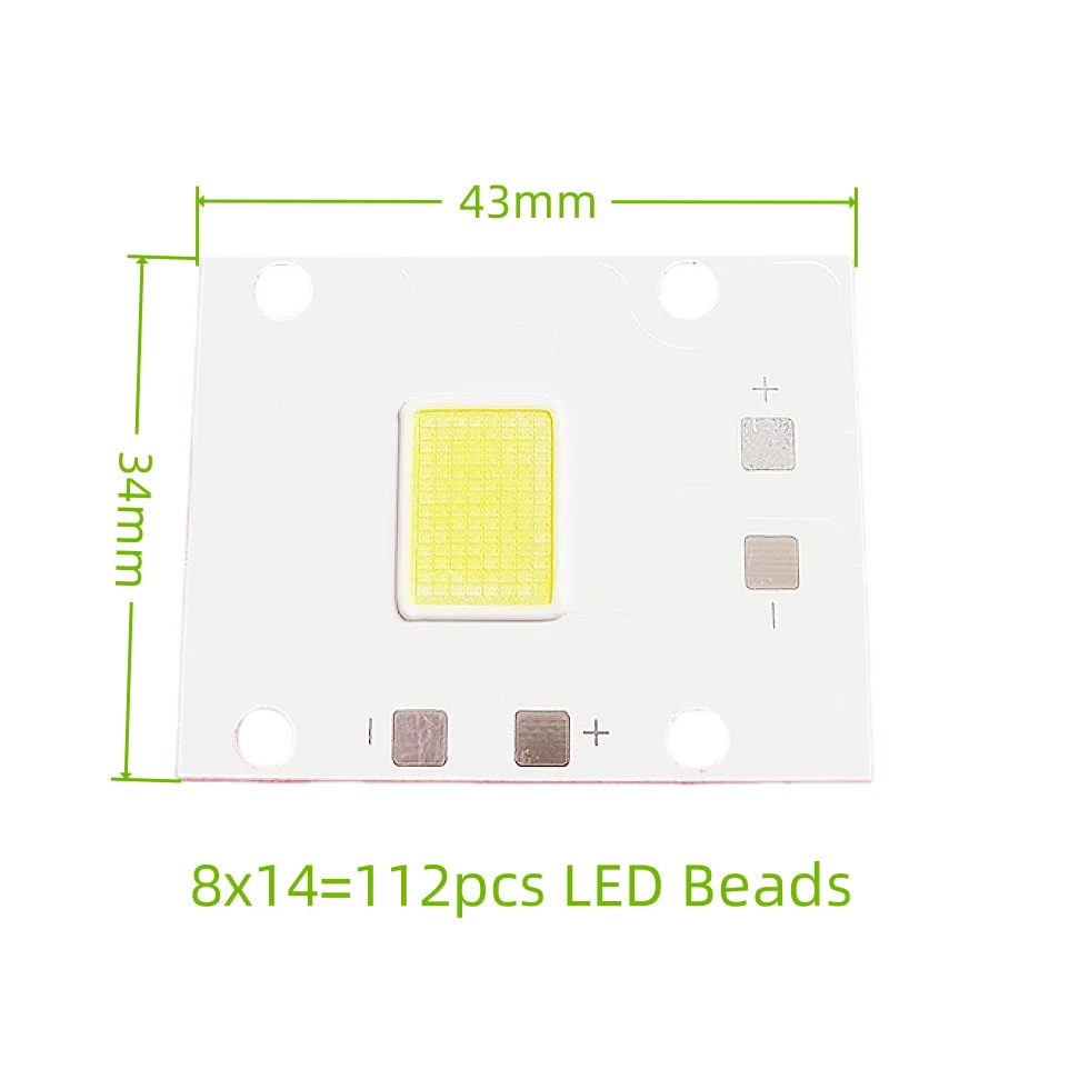Projector Lamp LED Light Source Bulb 4334 112PCS High Brightness Beads White Lighting DIY Repair Projection Illuminator Part