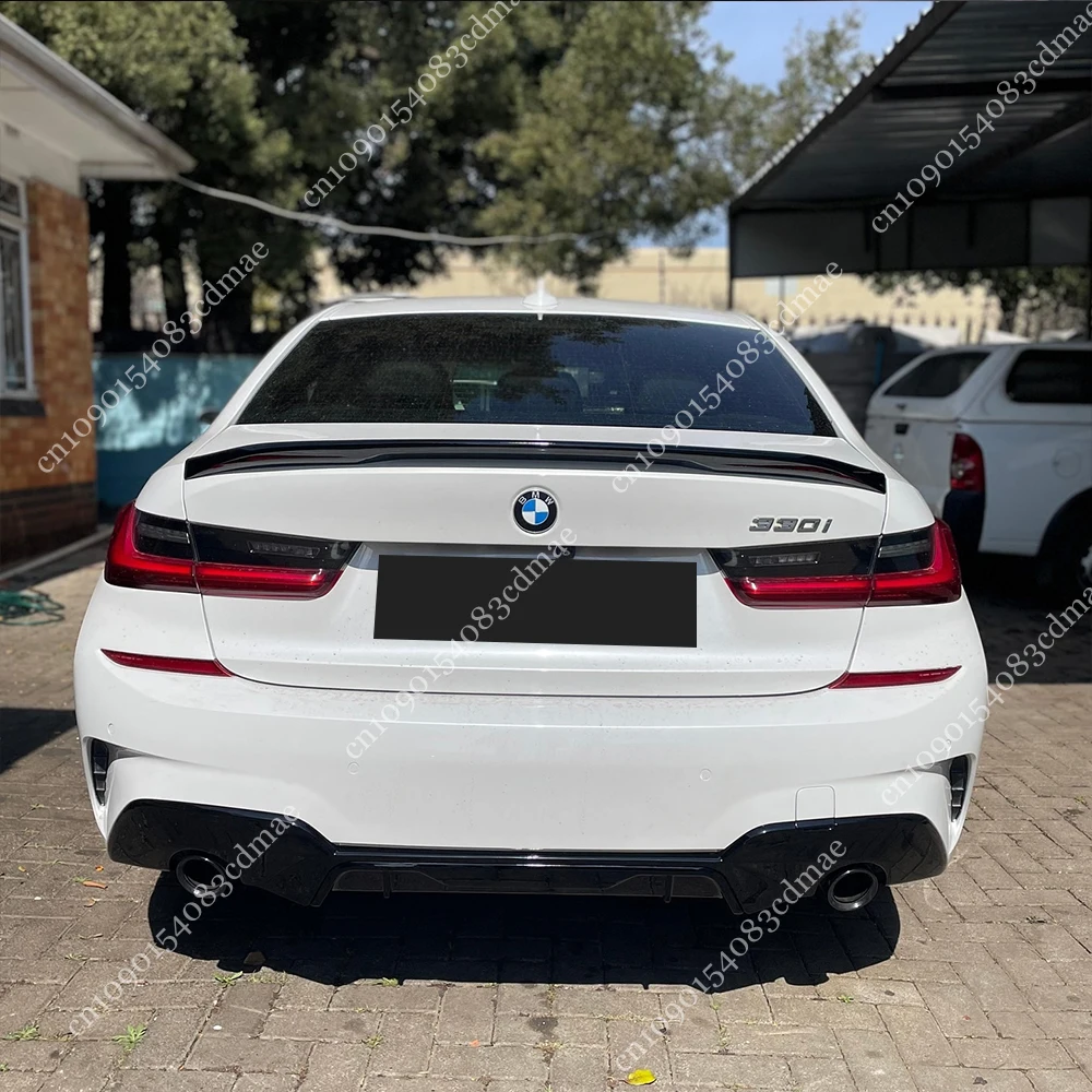

Rear Bumper Diffuser Lip For BMW 3 Series G20 G21 318i 320i 330i M-Sport 2019 2020 2021 2022 Car Splitter Spoiler Accessories