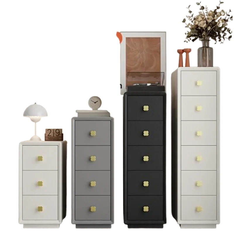 Vintage Aesthetic Night Table Japanese Kids Round Plastic Night Table Small Mini Mesita De Noche Inteligente Bedroom Set image 6