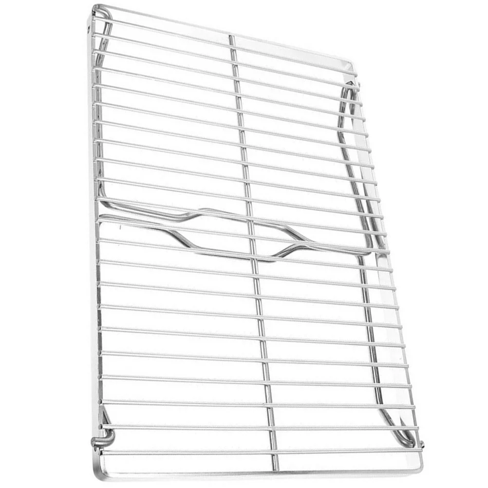 

Foldable Bbq Stainless Steel Rack Camping Picnic Barbecue Outdoor Barbecue Grill Grill Racks Adjustable Height Outdoor