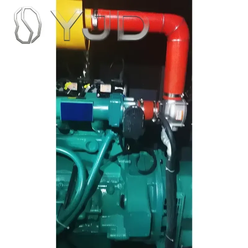 YJD 20Kw Natural Gas Biomass Gas Electric Generator Soundproof