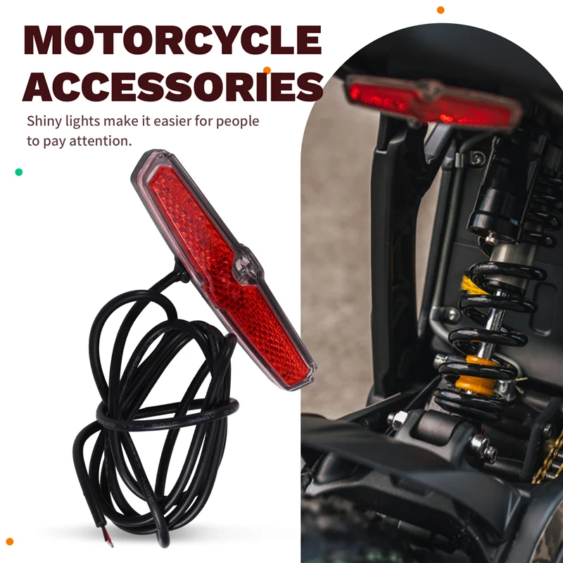 

AUTO Electric Bike Scooter Motorcycle Waterproof Rear Reflector Tail Light Lamp Taillight For Talaria Sting MX3 MX4 MX5