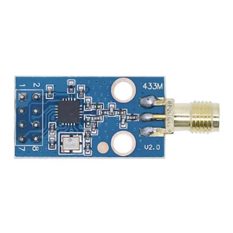 Módulo Transceptor Inalámbrico SQPP-CC1101 Withsma Antena Módulo Transceptor Inalámbrico For433mhz Comunicación de Gama Mejorada 1 Juego