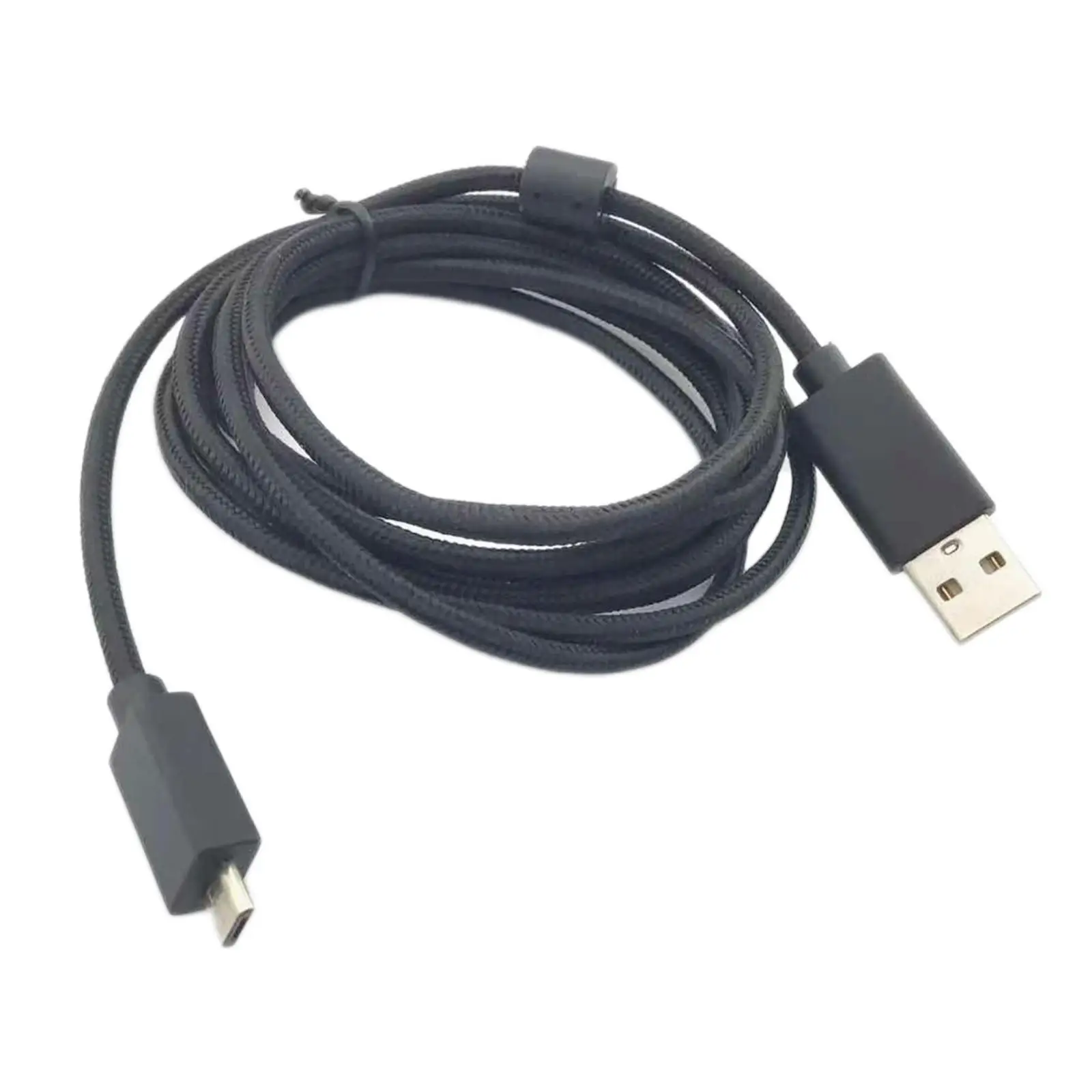 Replacement Headphone USB Cable for Logitech G633 G933 G533 G502 2M Nylon Braided Wire Gaming Earphone Extension Cord