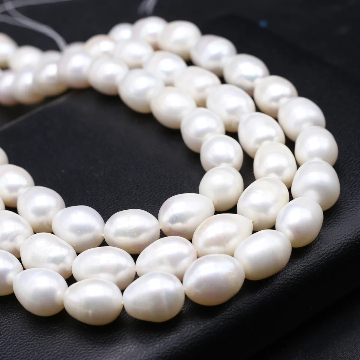 

AAA High Quality Natural Freshwater Cultured Pearl Rice Loose Beads for DIY Women Jewelry Making Necklace Bracelet Accessories