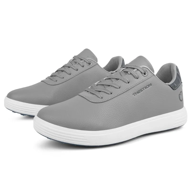 Zapatos de Golf de marca de lujo para hombre, zapatillas de gimnasio de alta calidad, antideslizantes, para entrenamiento de Golf, zapatos para caminar de cuero de alta calidad para hombre