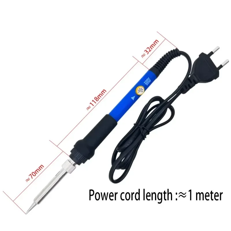 60～80wの温度調整機能付きはんだごてステーション。110v-220v対応。電子機器のメンテナンスや修理に使用できるリワークキット。