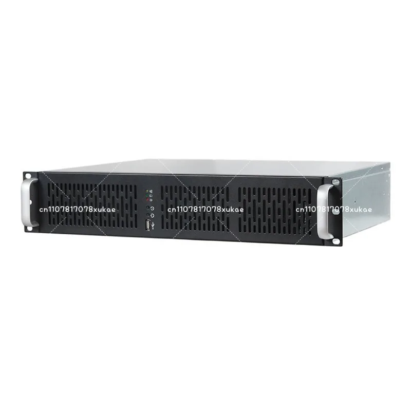 2U Chassis Dustproof, Short 330MM Standard PC Power Supply MATX Main Board Monitoring Server Firewall ROS Chassis