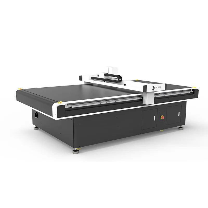 Yuchon 1625L Automatic Flat Panel Plotter Sticker Printing Box Knife Cutting Machine Plotter Cutting Machine with
