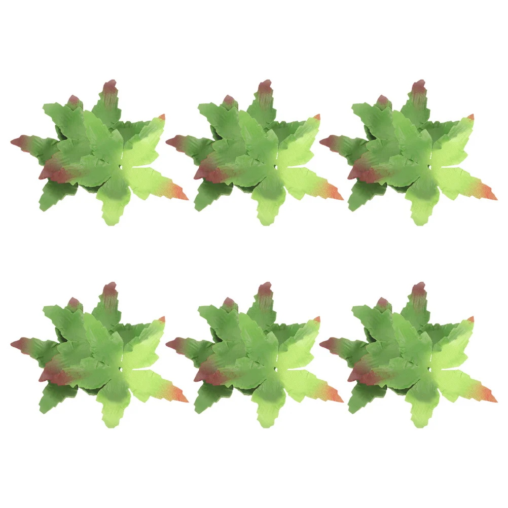 

150Pcs Fabric Green Sepals for DIY Artificial Rose Calyxes Lifelike Floral Party Decorations Wreath Making Supplies Simulation