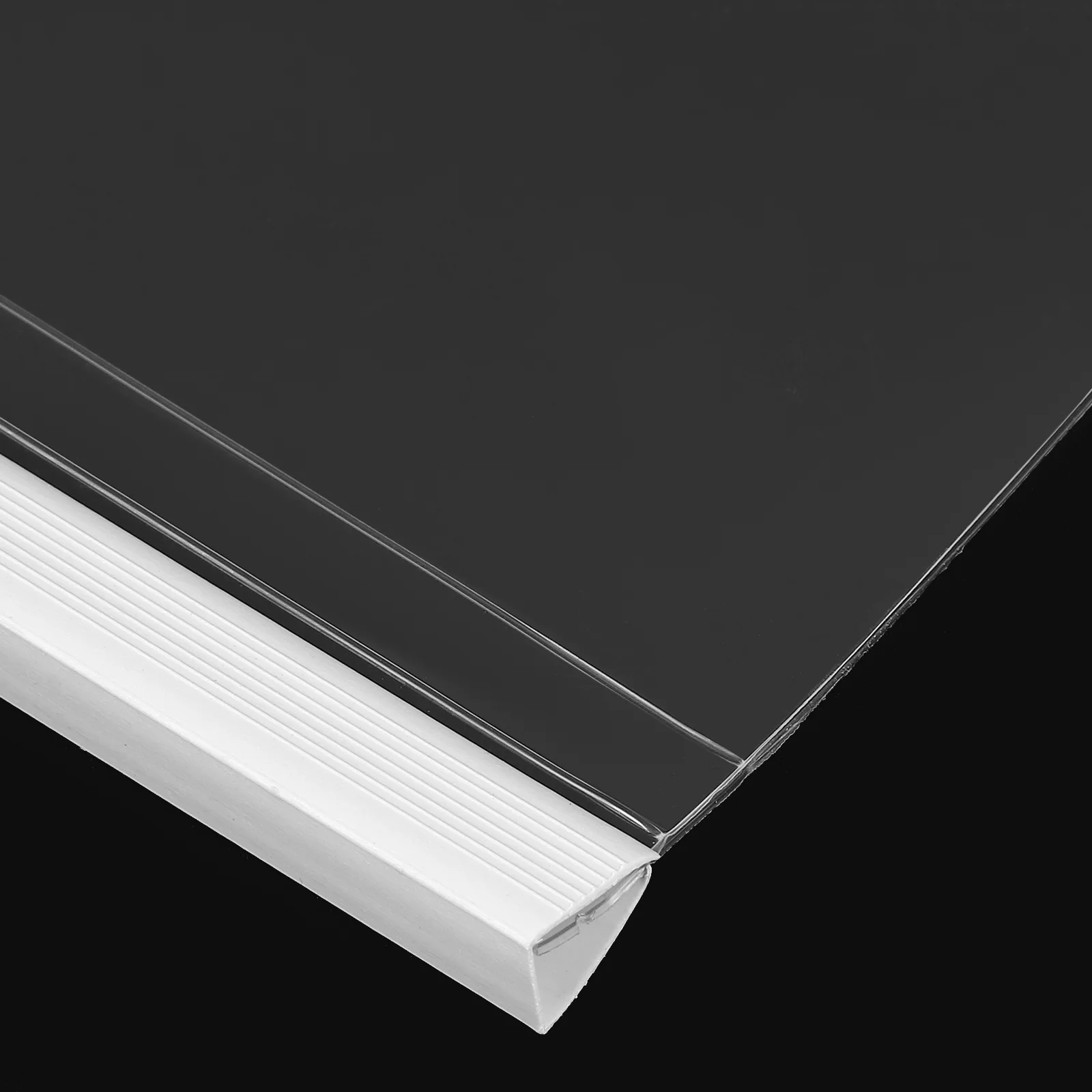 10 Pcs Rod Clamp Document Organizer Folders Presentation Binder Project Report Clear for Documents Plastic Pp Paper Binders