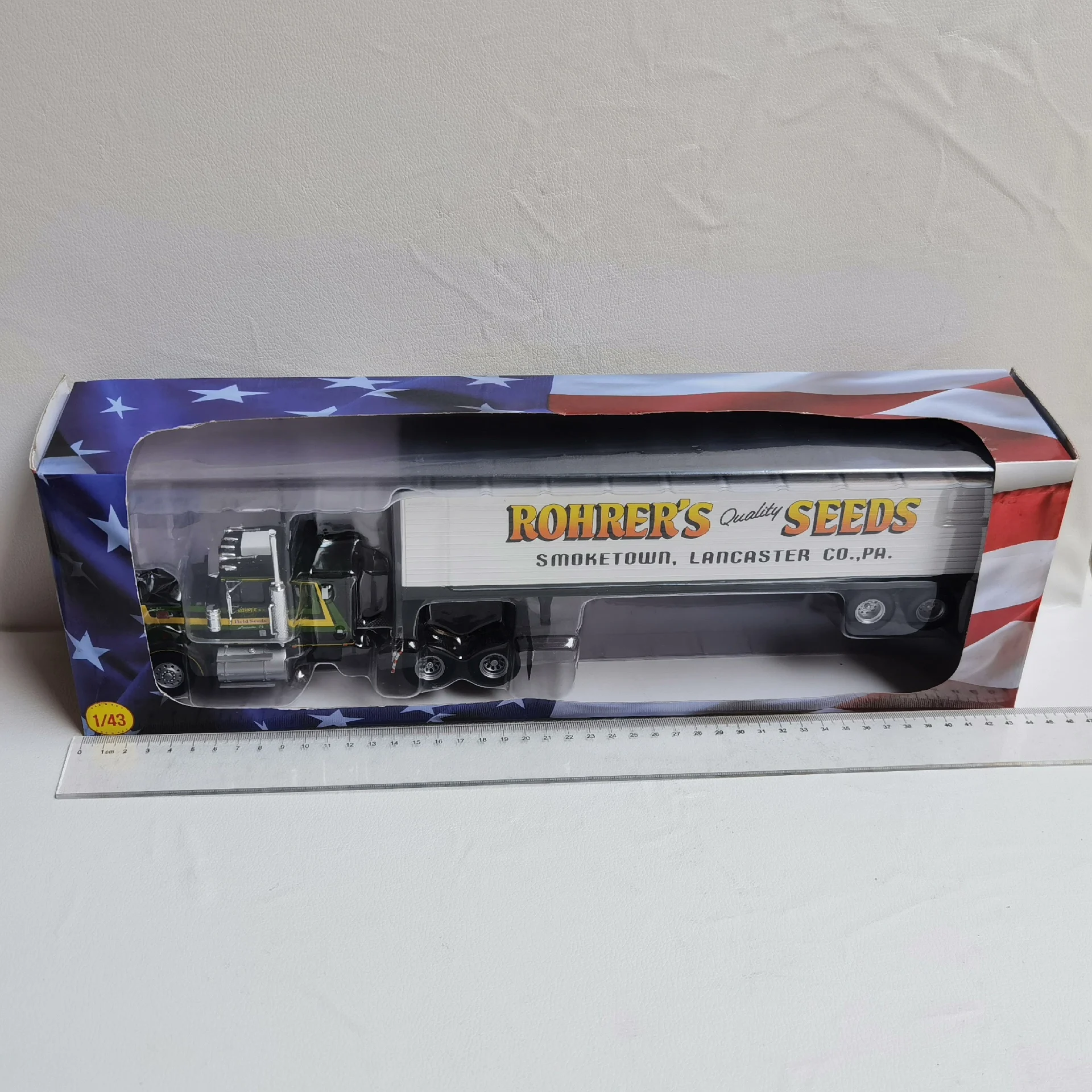 

Литой под давлением IXO масштаб 1/43 MARMON CHDT, модель грузовика с прицепом, голова автомобиля из сплава, пластиковый сплав, модель автомобиля, коллекционная игрушка, подарок, сувенир