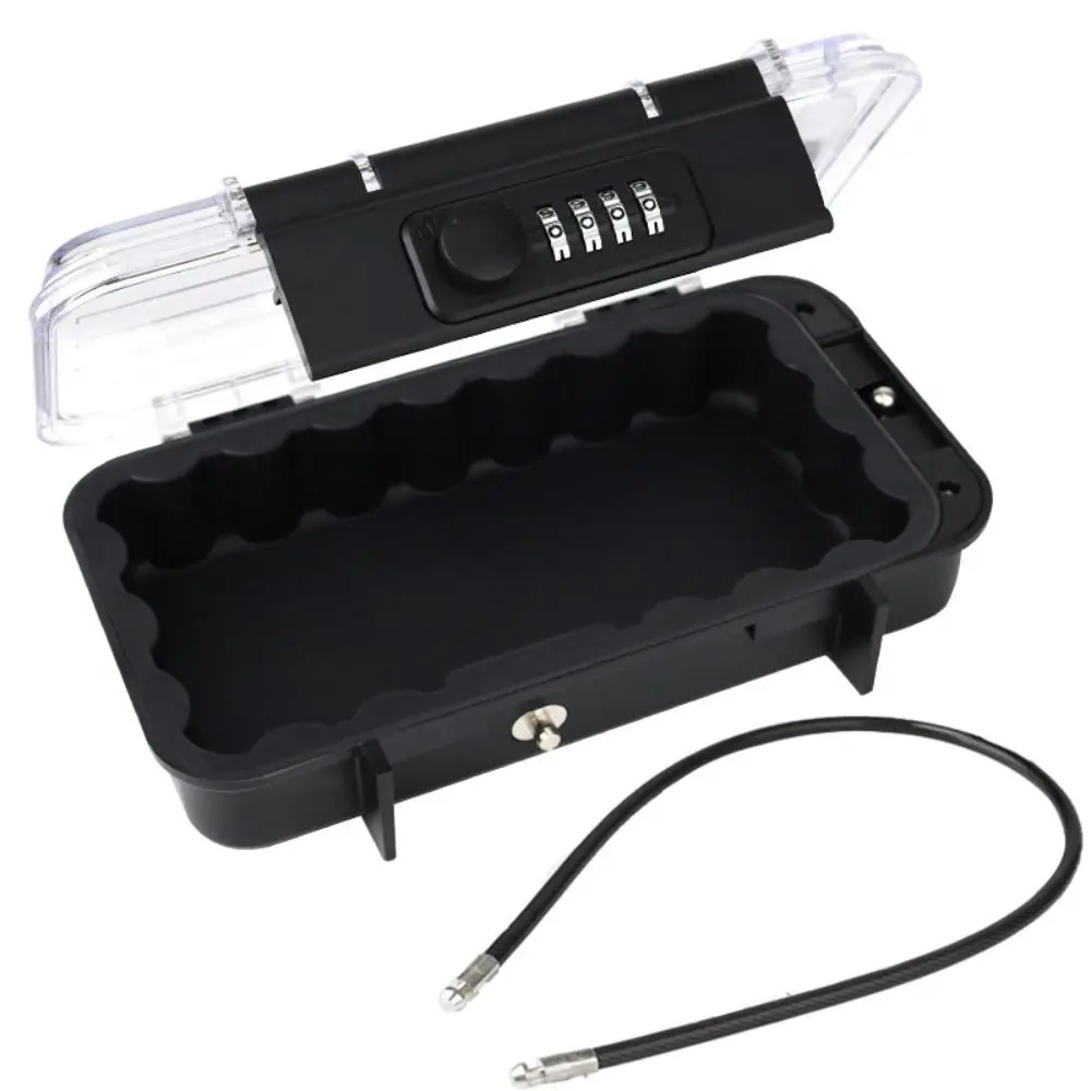 Tragbarer Safe mit Zahlenschloss, wasserdichtes Design, Diebstahlschutz, Reise-Safe, langlebig, Anti-Pry, Mini-Reise-Safe
