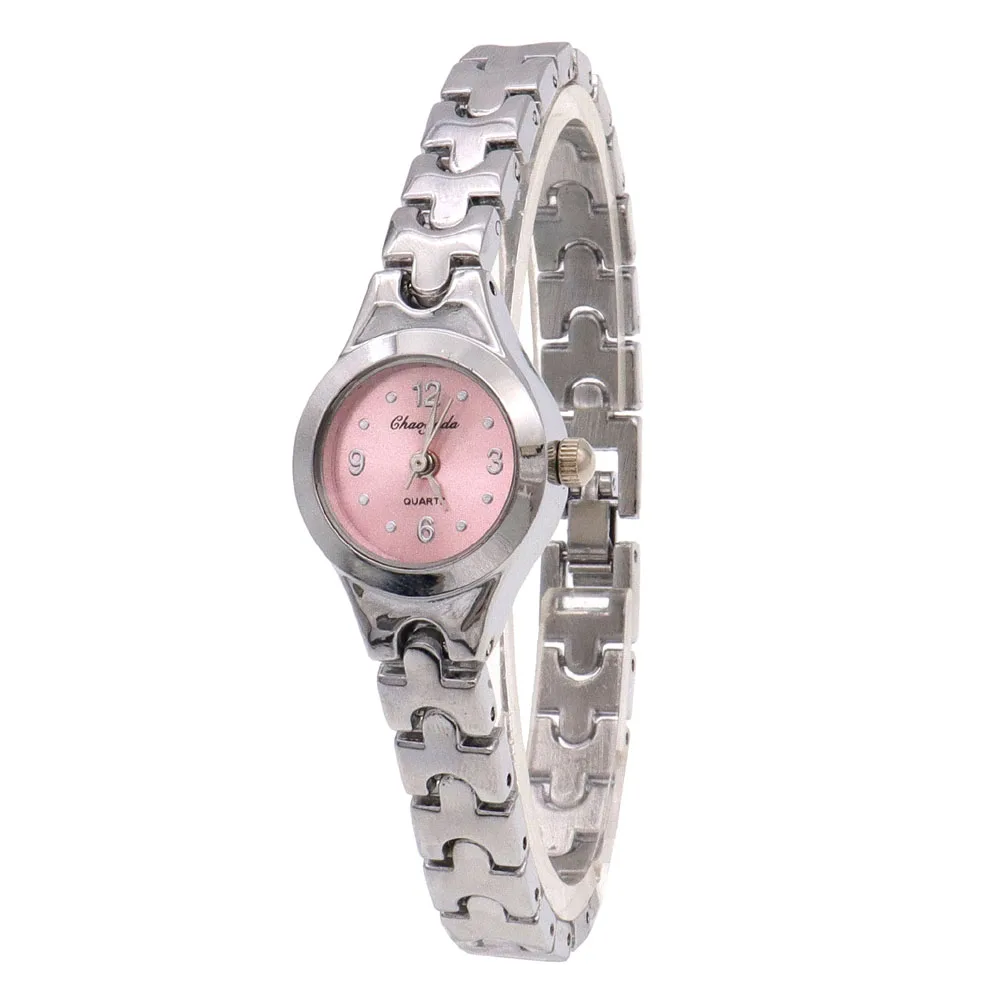 Reloj de pulsera para Mujer, Relojes dorados, reloj de ocio de cuarzo con esfera pequeña, reloj de pulsera Popular, Relojes elegantes para Mujer