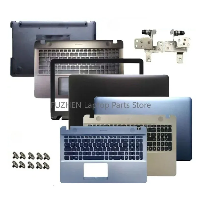

For X541 A541U D541S F541U R541U VM592U K541N Laptop LCD Back Cover Front Bezel Upper Palmrest Bottom Case Keyboard